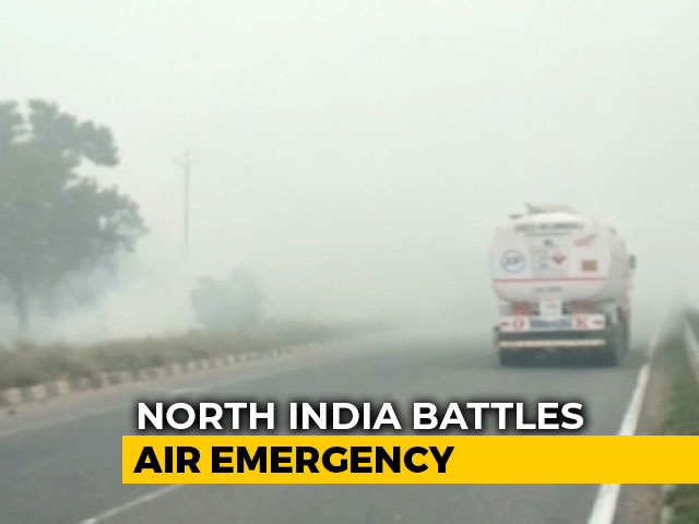 Delhi Air Improves Slightly But Pollution Worsens In Western UP