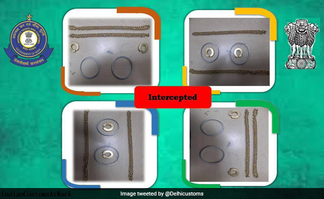2 Men Caught Smuggling Gold Worth Rs 25 Lakh Inside Wrist Watches In Delhi