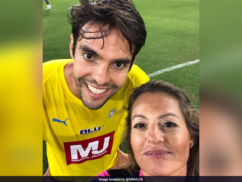 Watch: Woman Referee Shows Yellow Card To Brazil Legend Kaka, Then Takes Selfie Mid-Match