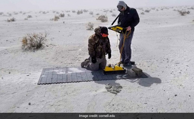 "Ghost" Footprints Hiding Since End Of Ice Age Found Using Special Radar