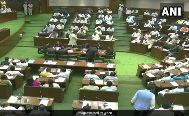 Maharashtra Governor Leaves Assembly Midway Amid Sloganeering