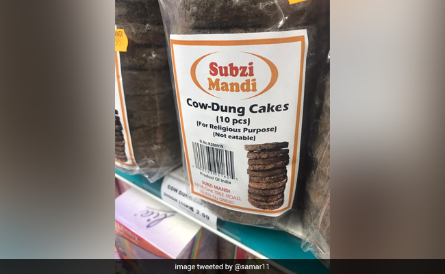 Cow Dung Cakes Spotted At US Grocery, Twitter Has Suggestions