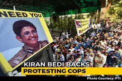 "They Need To Be Protected By Seniors": Kiran Bedi After Cops' Protest "They Need To Be Protected By Seniors": Kiran Bedi After Cops' Protest