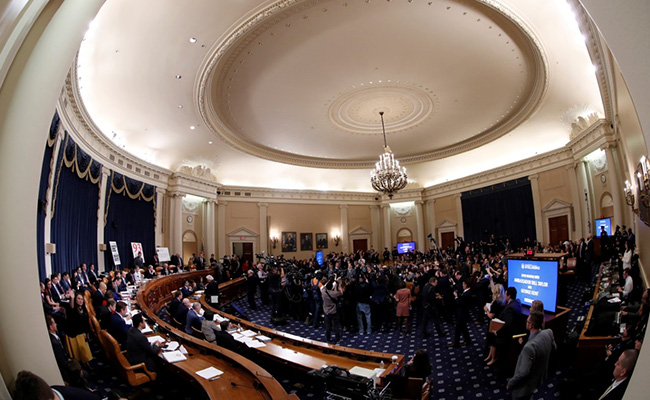 Donald Trump's Impeachment Hearings Open Before Live Television Audience