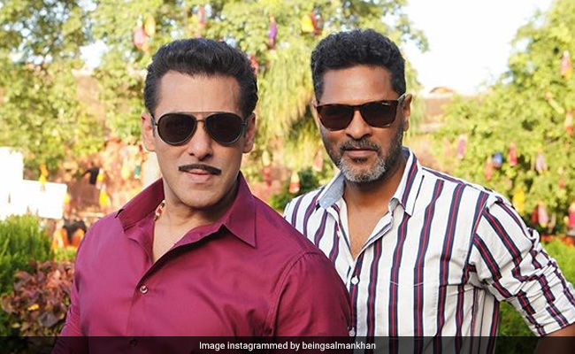 <I>Dabangg 3</I>: Who Dares To Dance-Off Against Prabhu Deva? Salman Khan. In Matching Jackets