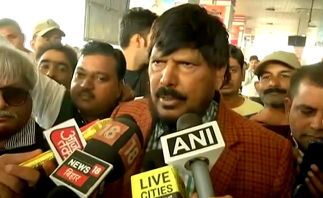 "Sena Taught A Lesson By BJP": Ramdas Athawale On Maharashtra Government