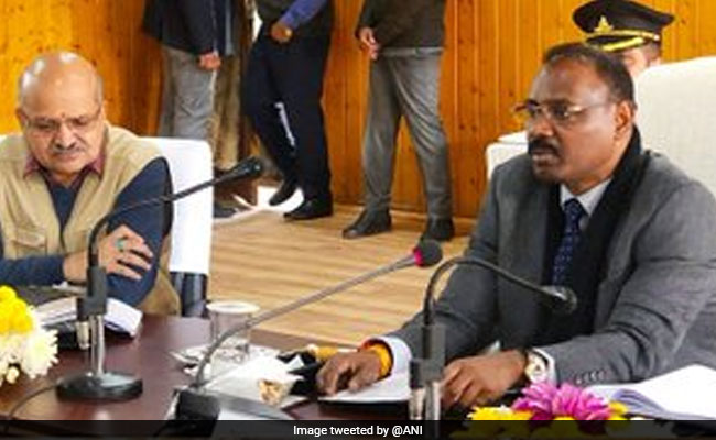 Deal Firmly With Elements Inimical To People's Security: J&K Lt Governor