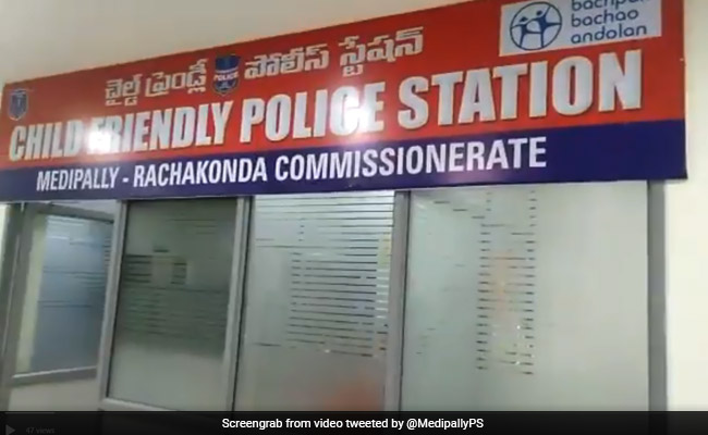 7-Year-Old Inaugurates Telangana's First "Child-Friendly" Police Station