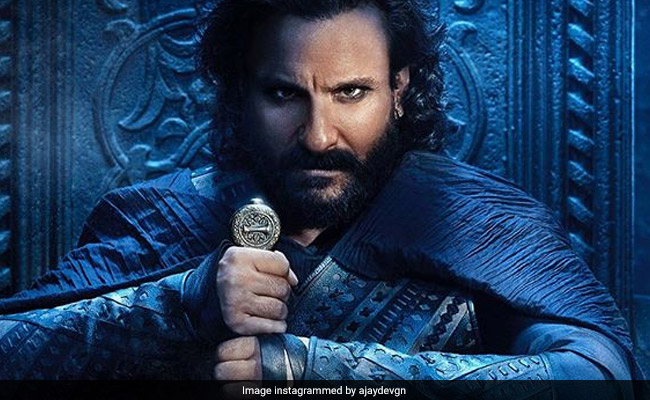 Ajay Devgn, Kajol Share New <I>Tanhaji</i> Poster: Saif Ali Khan's Icy Stare Will Pierce Your Soul