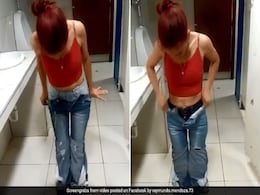Shoplifter Caught Wearing 9 Pairs Of Jeans. Bizarre Video Is Viral Shoplifter Caught Wearing 9 Pairs Of Jeans. Bizarre Video Is Viral