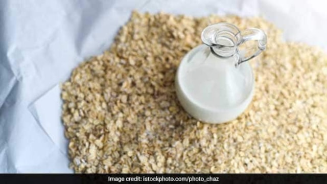 Oat milk is a great source of iron, calcium, and vitamin D