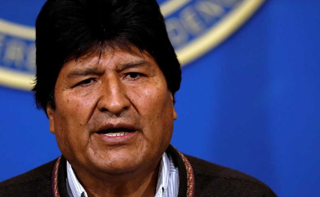 Bolivia President Evo Morales Resigns After Losing Backing Of Security Forces