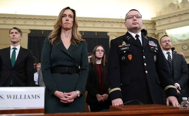 Trump's Ukraine Plan "Element Of Shock": White House Official Testifies