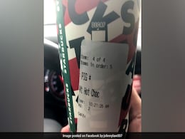 On Thanksgiving, US Cop Gets Starbucks Order With "Pig" Written On Cup On Thanksgiving, US Cop Gets Starbucks Order With "Pig" Written On Cup
