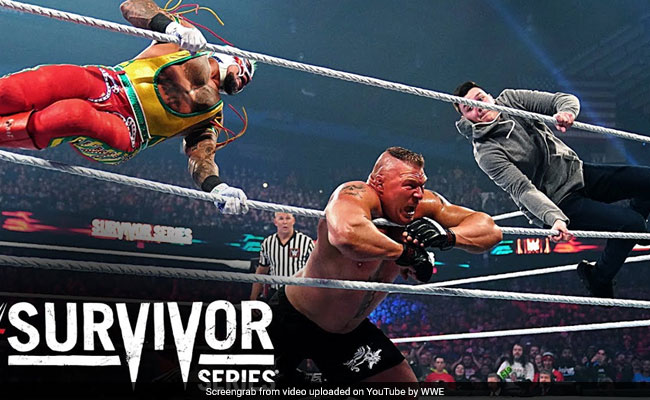 WWE में ब्रॉक लेसनर की कुर्सी और डंडों से हुई पिटाई, रे मिस्टीरियो ने ऐसे लिया बदला... देखें VIDEO