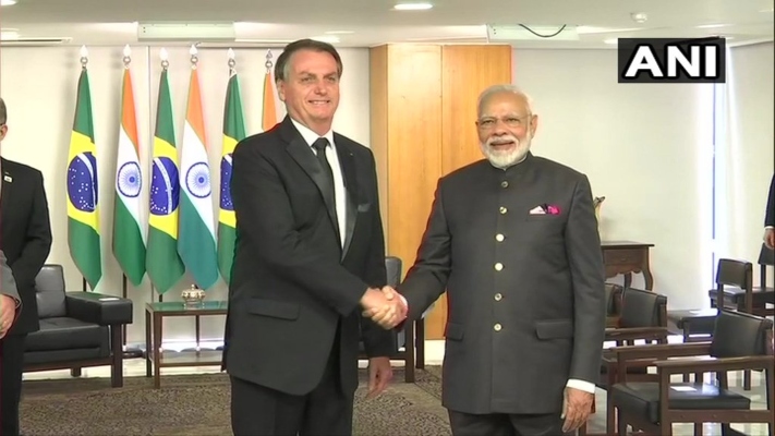 PM Modi Meets Brazilian President Bolsonaro, Holds Bilateral Talks