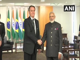 PM Modi Meets Brazilian President Bolsonaro, Holds Bilateral Talks PM Modi Meets Brazilian President Bolsonaro, Holds Bilateral Talks