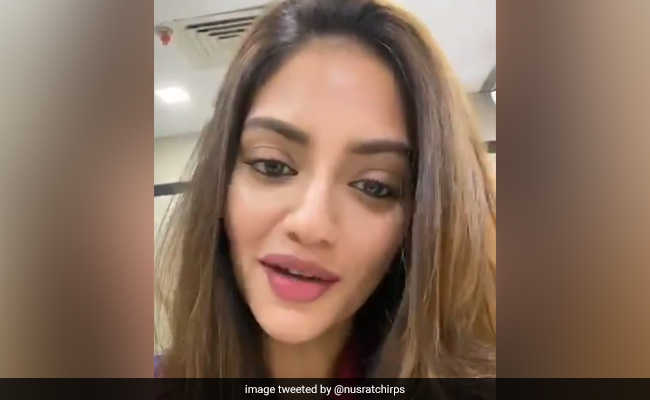MP Nusrat Jahan, Back Home From Hospital, Says Thanks In Video Message