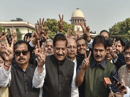 "Slap For Their Masters In Delhi": Congress After Devendra Fadnavis Quits "Slap For Their Masters In Delhi": Congress After Devendra Fadnavis Quits