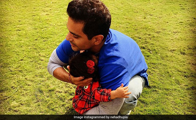 Neha Dhupia Posts Adorable Pic Of Angad Bedi With Daughter Mehr: 'So Much To Be Grateful For'