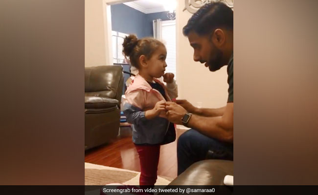Girl Comes Home With Classmate's Jacket, Handles Dad's Questions Like A Pro
