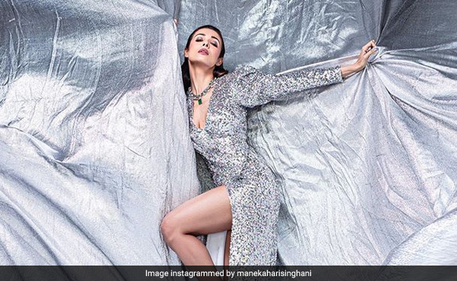 In A Shiny Disco Dress, Malaika Arora Raises The Bar For Party Looks