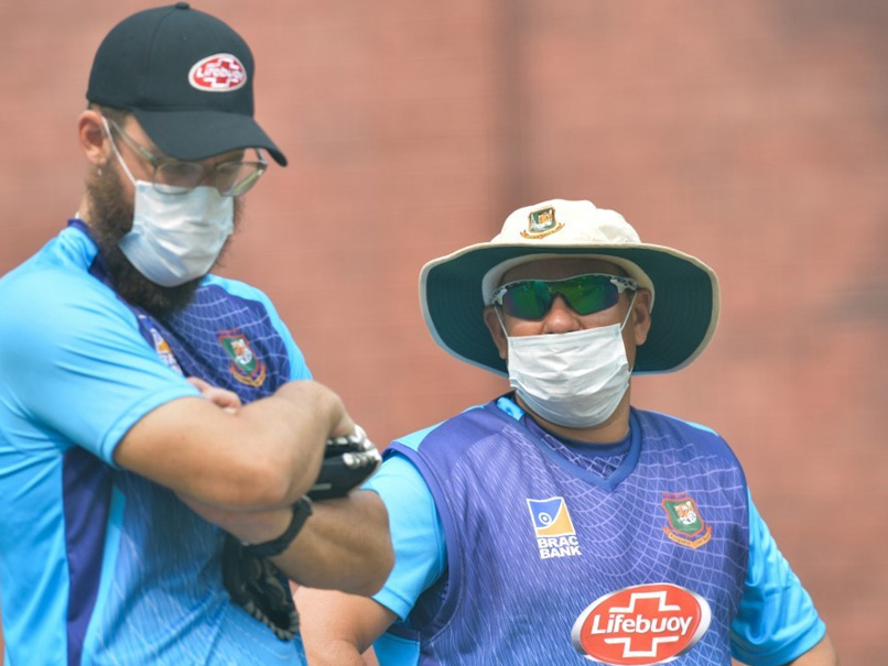 "No One's Dying," Says Bangladesh Coach As Players Wear Masks During Training In Delhi