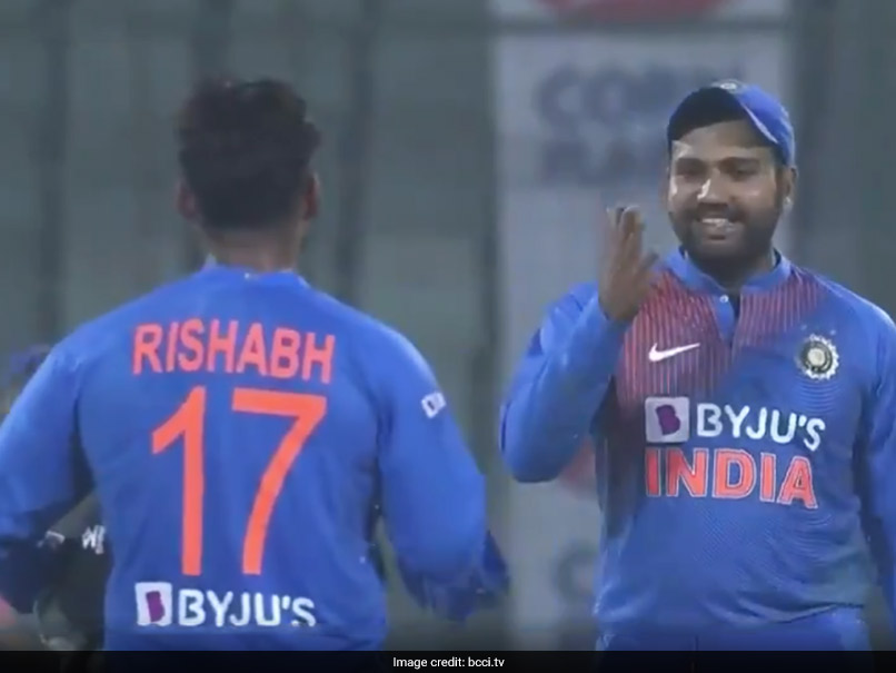 India vs Bangladesh: Rishabh Pant's DRS Gaffe Gets Comical Reaction From Rohit Sharma. Watch
