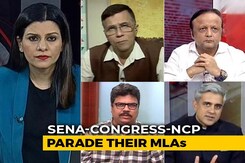 The Maharashtra MLAs Parade: Alliance's Show Of Strength The Maharashtra MLAs Parade: Alliance's Show Of Strength