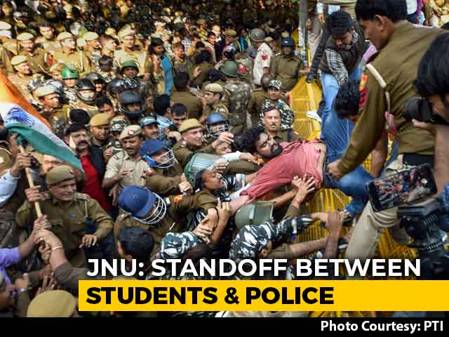 After Day-Long Protest, JNU Students' Union To Meet Centre's Official
