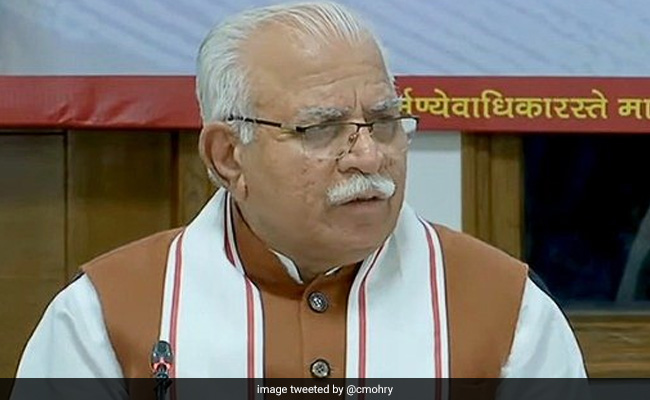 Haryana To Open ''Sanskriti Model Schools'' In Each Block Of State: Chief Minister