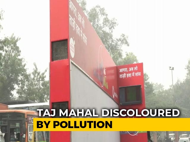 Air Purifier Van Deployed At Taj Mahal To Tackle Pollution