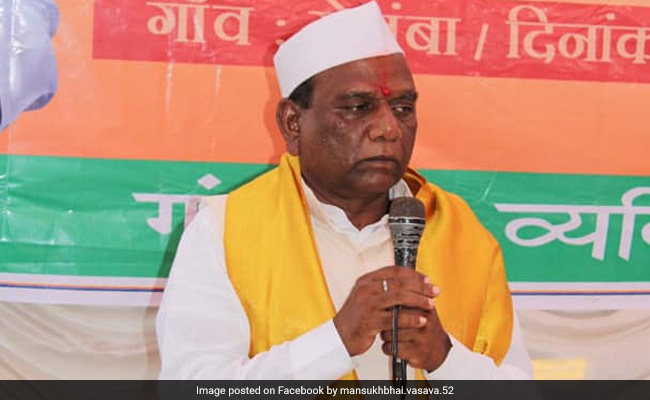 "Ayodhya Verdict In Our Favour As BJP In Centre", Says Gujarat MP Mansukh Vasava