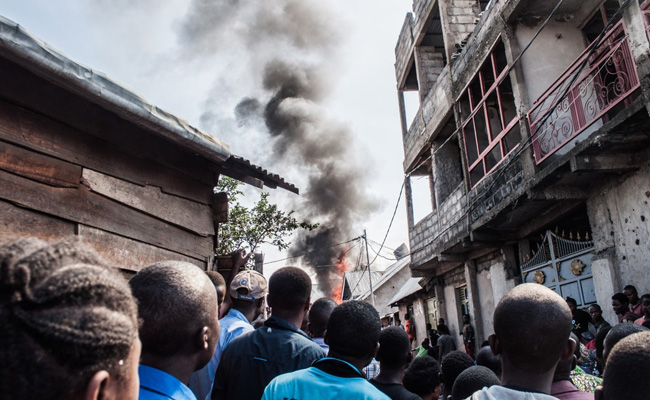 DR Congo Plane Crash: 29 Dead After Plane Crashes At Densely Populated Area In Congo