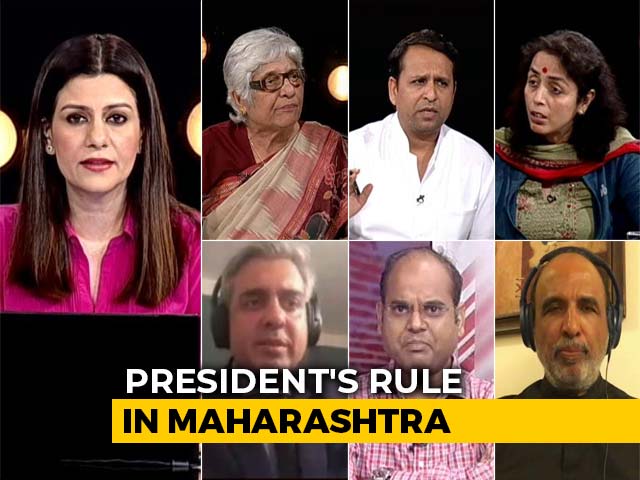 Maharashtra Political Thriller, President's Rule Imposed