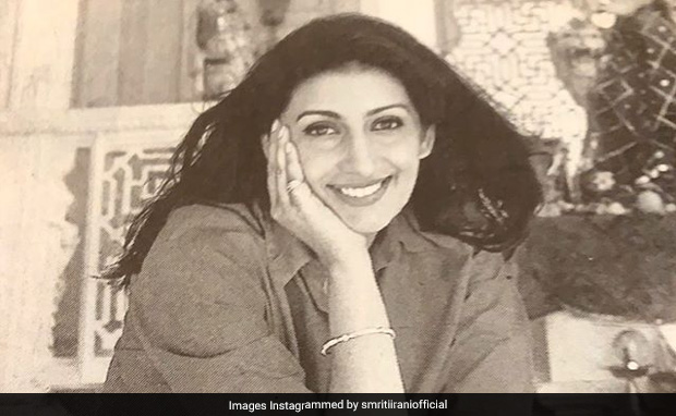 Smriti Irani's #FlashbackFriday Pic Comes With A Funny Caption