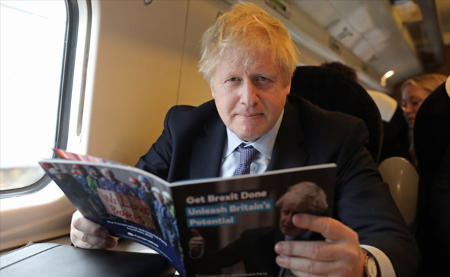 "The Right Path": Boris Johnson Unveils Party Manifesto For Brexit Britain