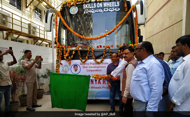 ''Skills On Wheels'': Bus Takes Digital Education To Rural Andhra Pradesh