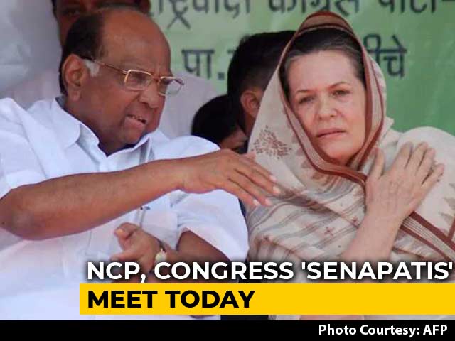 Eyes On Maharashtra, NCP's Sharad Pawar, Sonia Gandhi To Meet Today