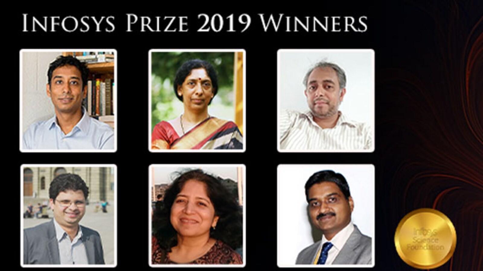6 Scientists Named For This Year's Infosys Science Prize