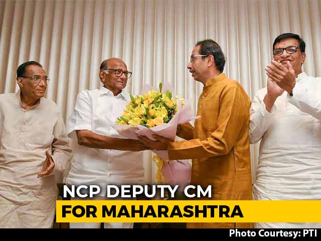 Maharashtra To Have Deputy Chief Minister From NCP, Speaker From Congress