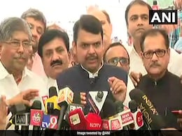 Devendra Fadnavis, Maharashtra Minister Spar Over "Free Kashmir" Poster At Protest Devendra Fadnavis, Maharashtra Minister Spar Over "Free Kashmir" Poster At Protest
