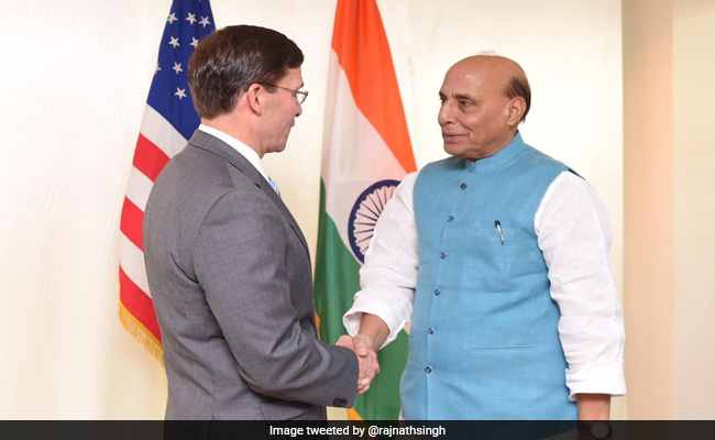 Rajnath Singh Holds Talks With US Defence Secretary On Indo-Pacific Region