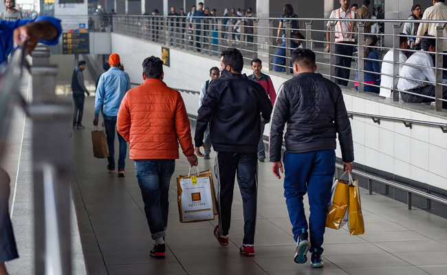 150 Indians Deported From US Over Visa Violations Land At Delhi Airport