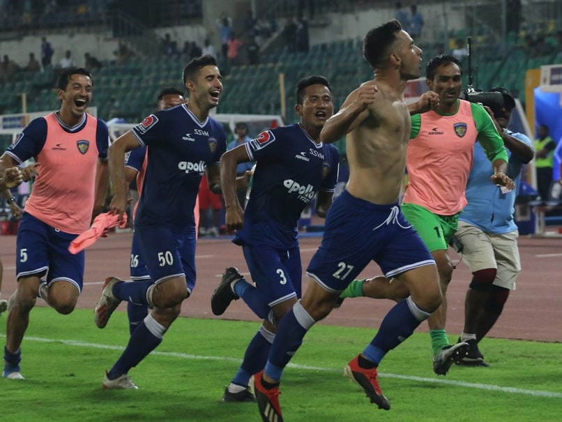 ISL: Chennaiyin FC Beat Hyderabad FC In Injury Time Thriller ISL: Chennaiyin FC Beat Hyderabad FC In Injury Time Thriller