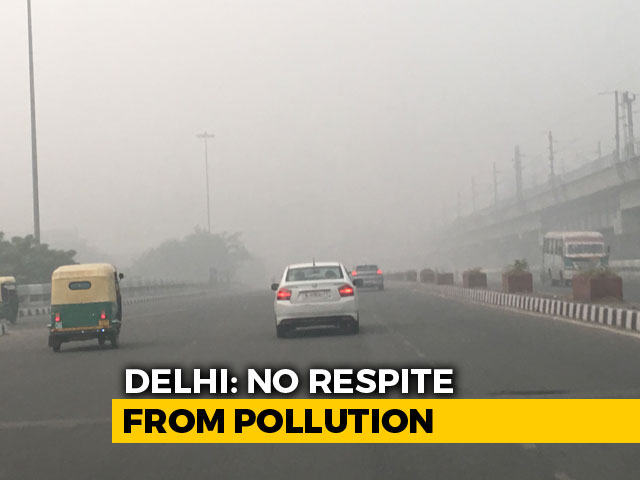 Delhi Still Trapped In Toxic Smog, Flights Delayed Due To Poor Visibility