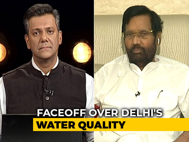 "Why Don't AAP MLAs Say Water Is Clean In Their Areas?" Ram Vilas Paswan