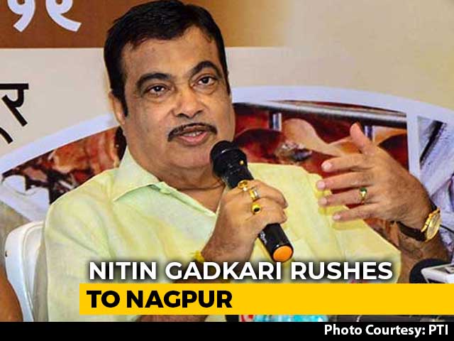Nitin Gadkari's Sudden Flight To Nagpur As Time Runs Out In Maharashtra