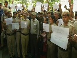 Police Protesting On Streets A "New Low", Where Is Amit Shah: Congress Police Protesting On Streets A "New Low", Where Is Amit Shah: Congress