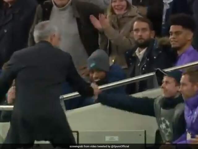 Champions League: Jose Mourinho Acknowledges Ball Boys Contribution To Harry Kanes Goal. Watch Champions League: Jose Mourinho Acknowledges Ball Boys Contribution To Harry Kanes Goal. Watch